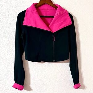 Lululemon Principle Jacket Black & Pink
